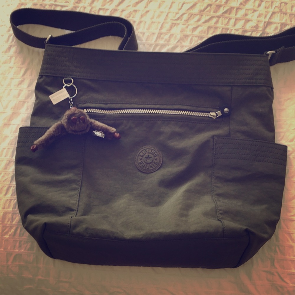Green Kipling Tote